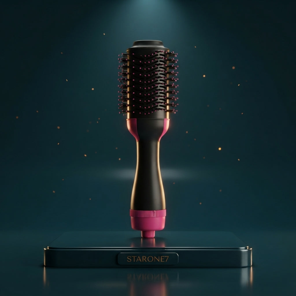 One Step Hot Air Hair Dryer and Volumizer Styling Brush
